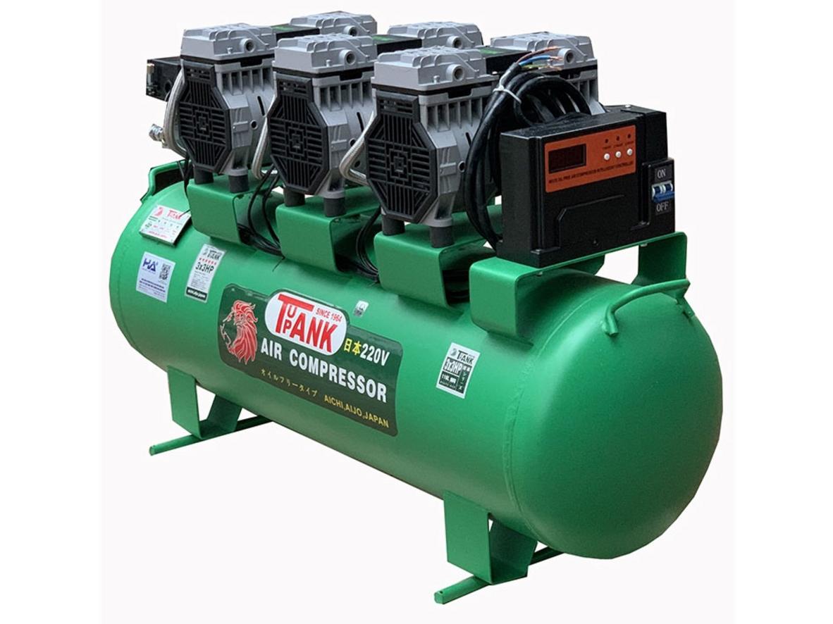 Tổng quan Máy nén khí không dầu giảm âm Tupank TAK-110KD