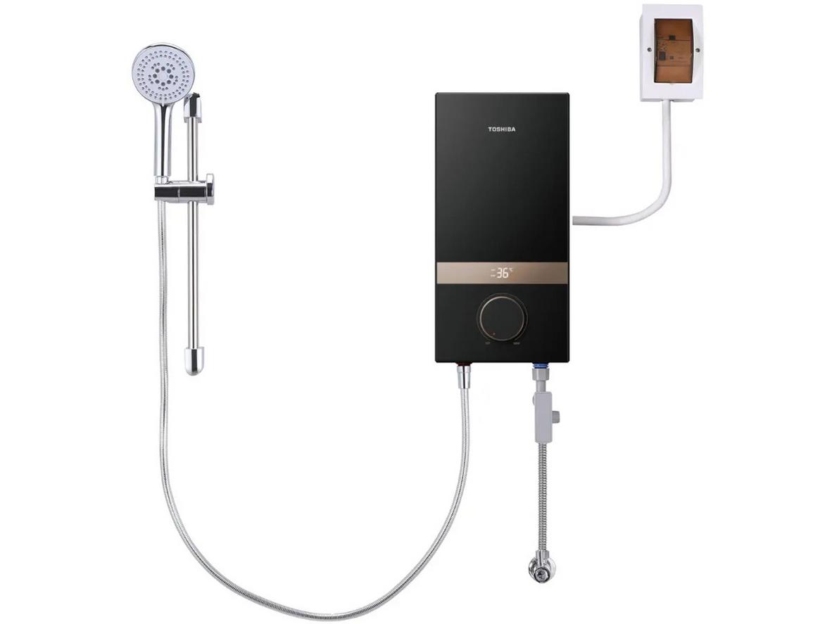Các công nghệ bảo vệ và tiện ích được tích hợp trên máy nước nóng Toshiba.