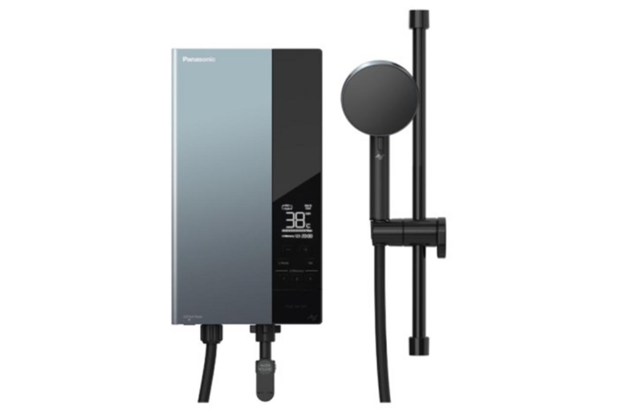 Panasonic DH-4UD1VZ làm nóng nhanh, thiết kế gọn và an toàn cho phòng tắm gia đình.