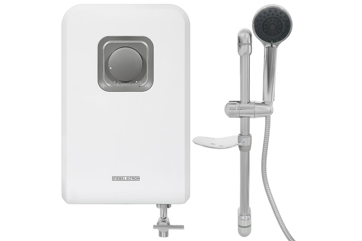 Stiebel Eltron DS 45 EC nổi bật với thiết kế gọn, làm nóng nhanh và an toàn đa tầng.