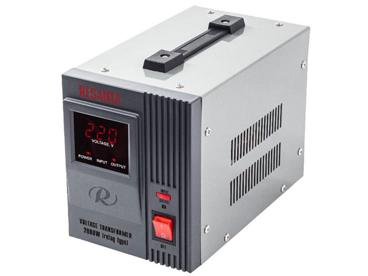 Máy ổn áp Resanta 63/6/49 (loại rơ le, 2.000W)
