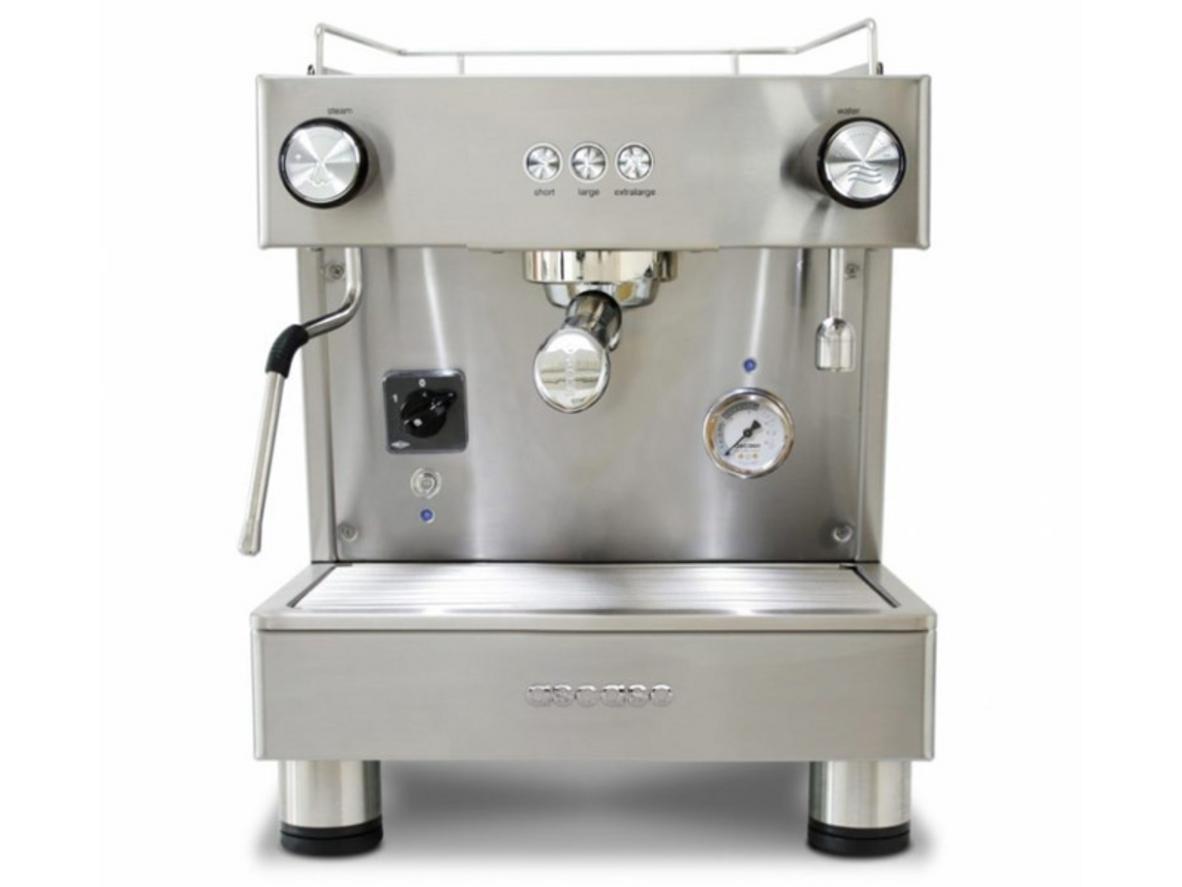 Ascaso Bar One 1 Group gọn quầy, chuẩn phục vụ espresso và cappuccino.