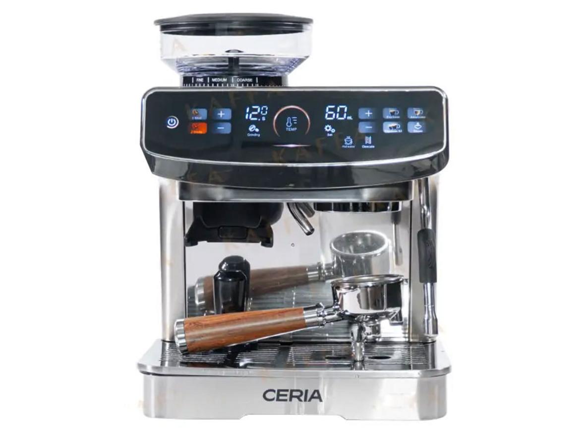 Máy pha cà phê Ceria Barista CB-30S phù hợp cho gia đình, văn phòng và quán nhỏ.