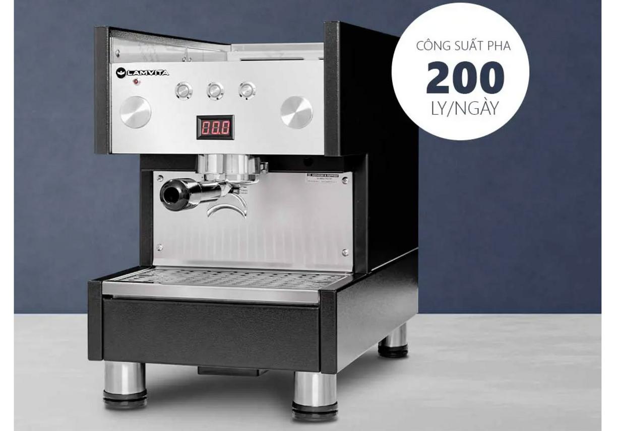Lamvita Go cho chất lượng espresso ổn định trong không gian hẹp.