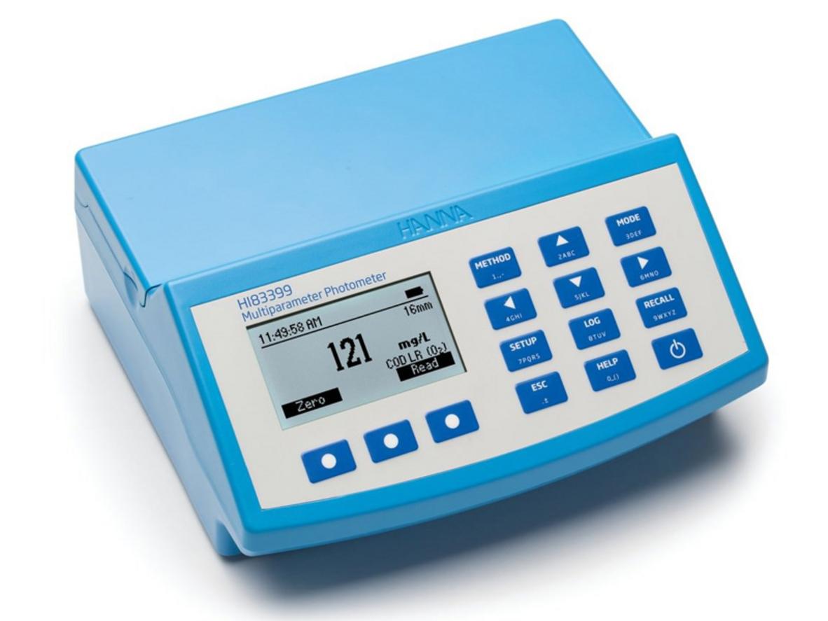 Hanna HI83399-02: máy phân tích COD và đa chỉ tiêu gọn nhẹ cho phòng lab và hiện trường.