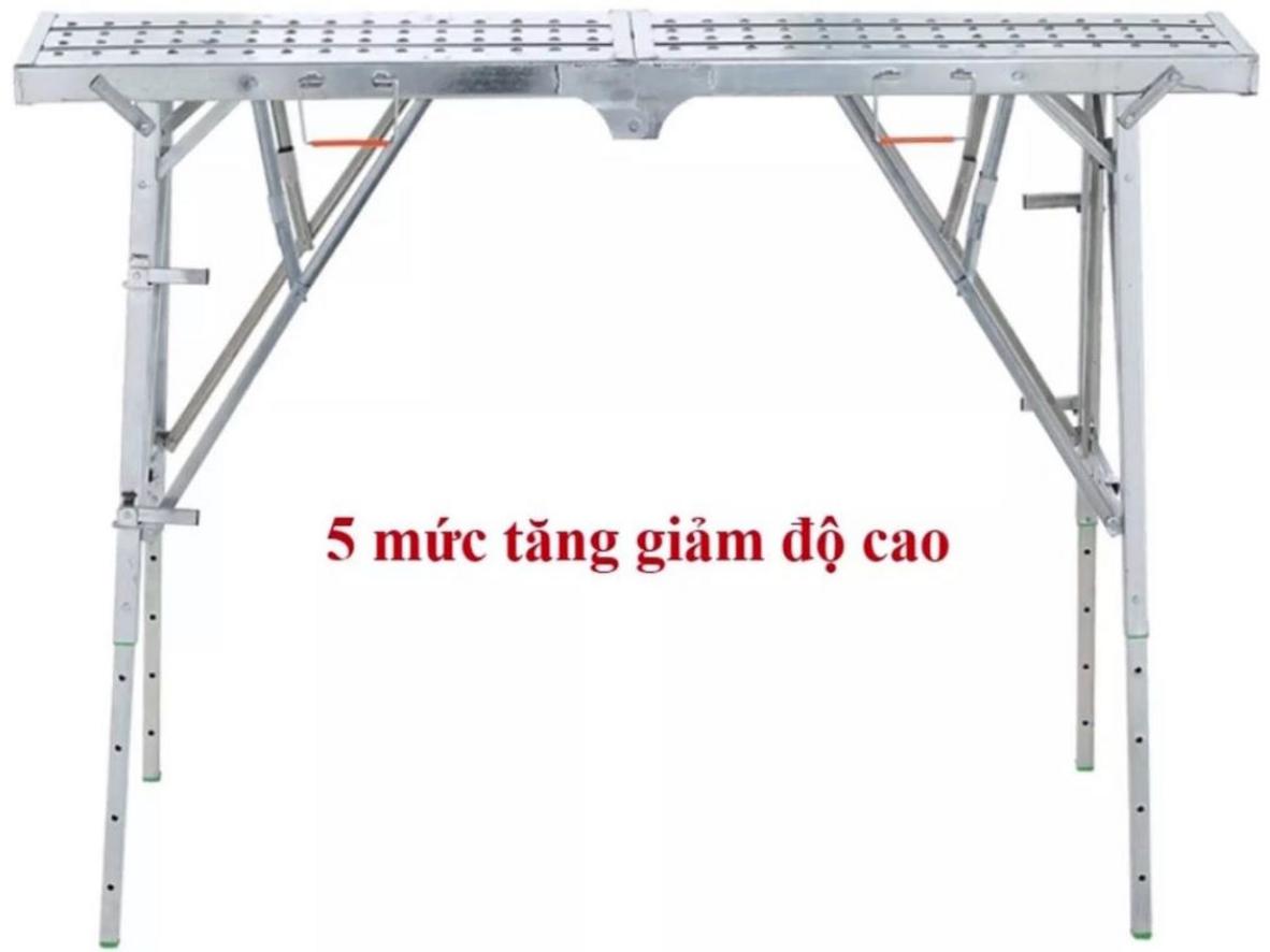 Gấp gọn chỉ khoảng 5 cm, tiết kiệm diện tích lưu kho và vận chuyển.