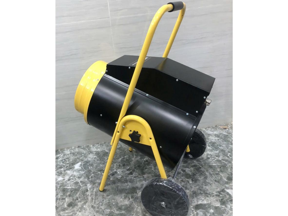 Công suất 15.000W giúp Mitsuta EC15 gia nhiệt nhanh và rút ngắn thời gian sấy.