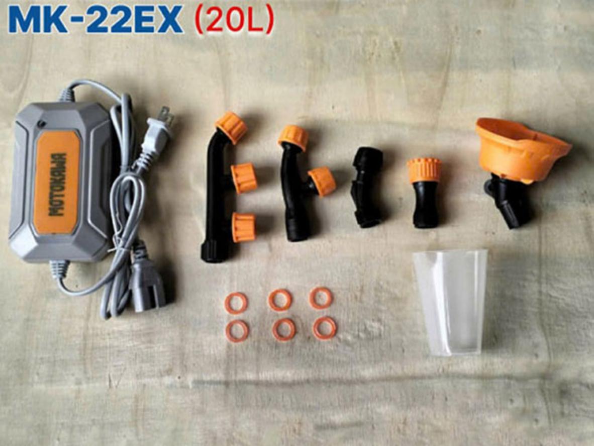 MK-22EX cho tia phun mạnh, đều và ổn định trong nhiều môi trường làm việc.