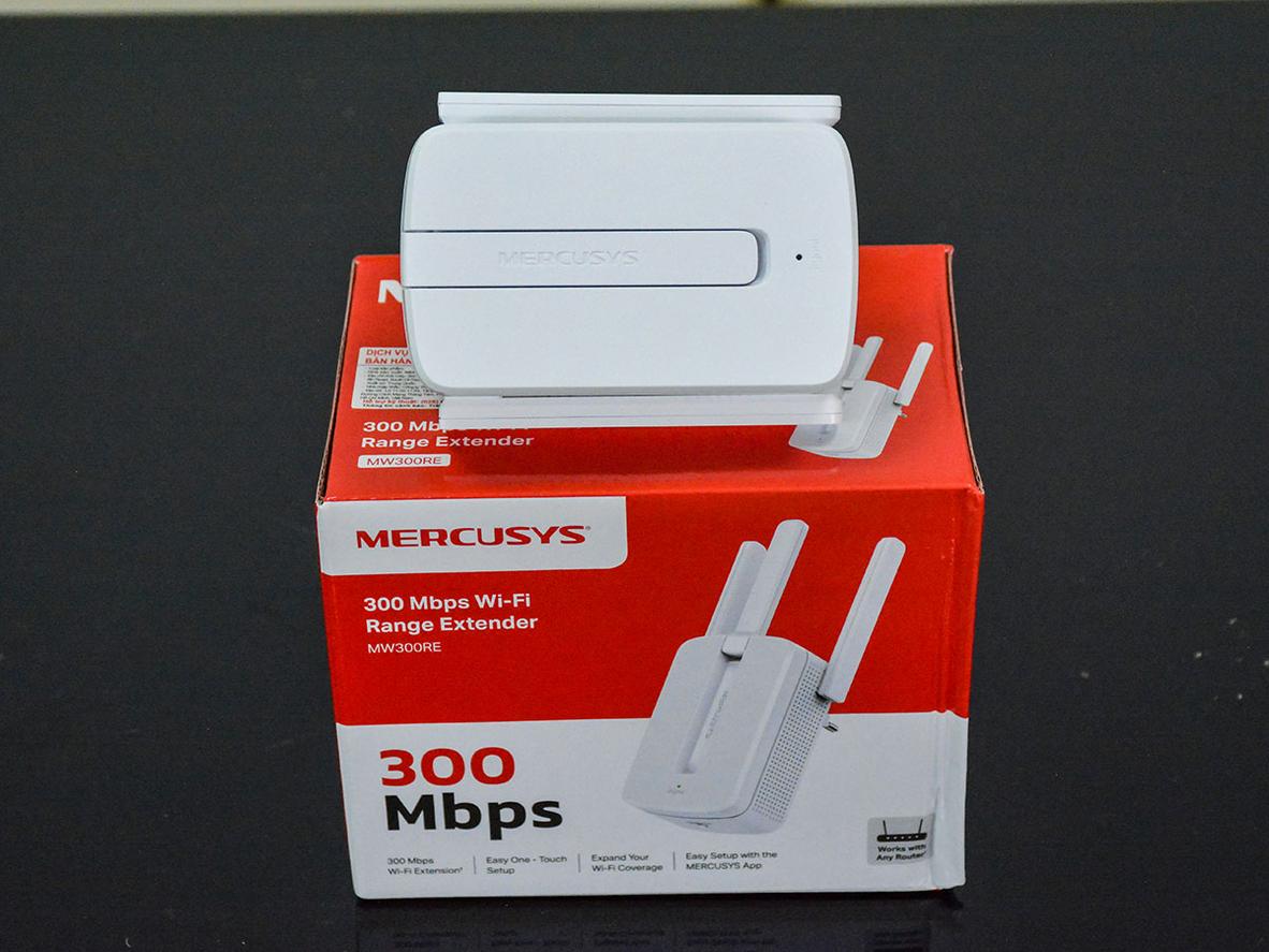 300Mbps trên 2.4GHz là cấu hình phù hợp cho nhu cầu mở rộng sóng Wi‑Fi cơ bản trong nhà.