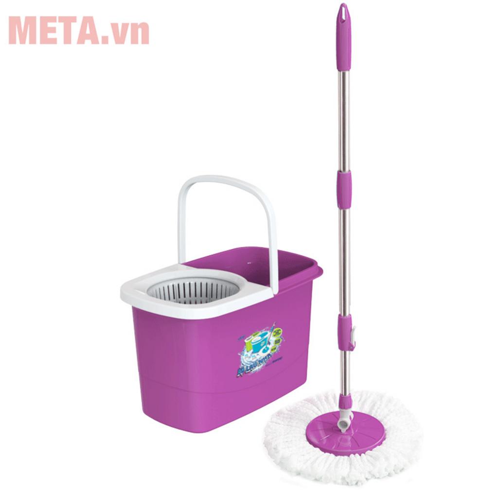 Thùng nhựa PP nguyên sinh bền, dễ rửa và hạn chế bám bẩn.