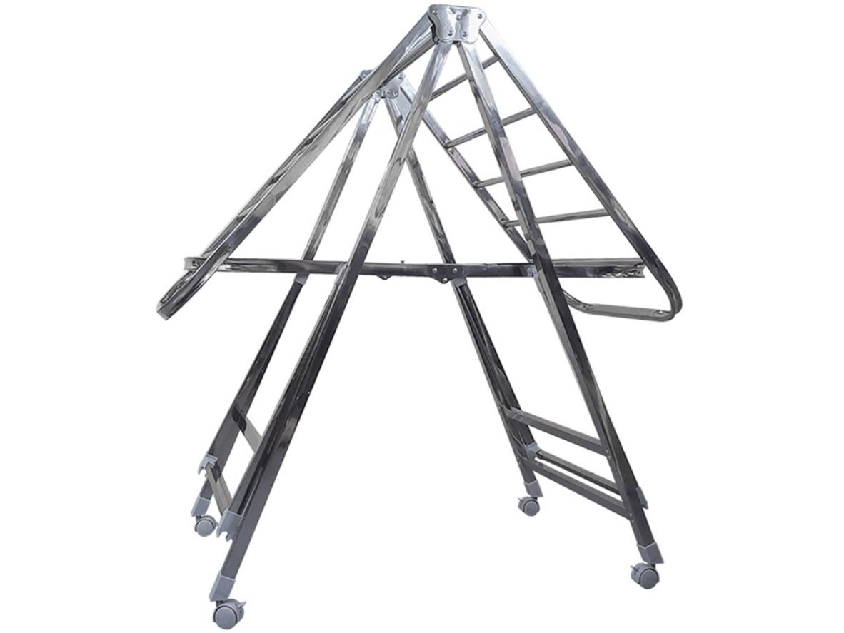 Tải trọng 100kg giúp phơi nhiều quần áo và đồ dày trong một lần.