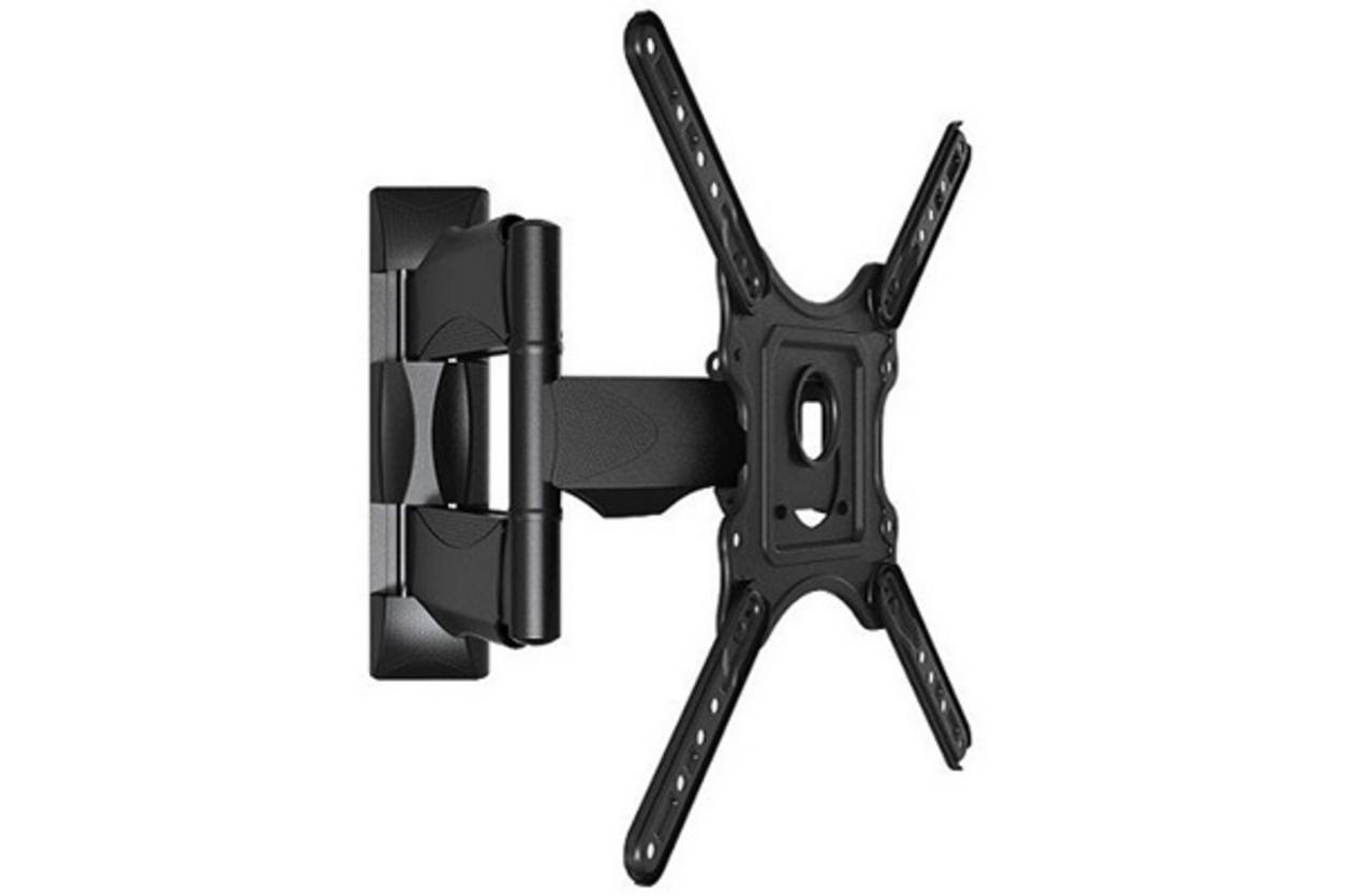 North Bayou P4 giúp treo TV 32–55 inch gọn đẹp, xoay linh hoạt cho phòng khách nhỏ.
