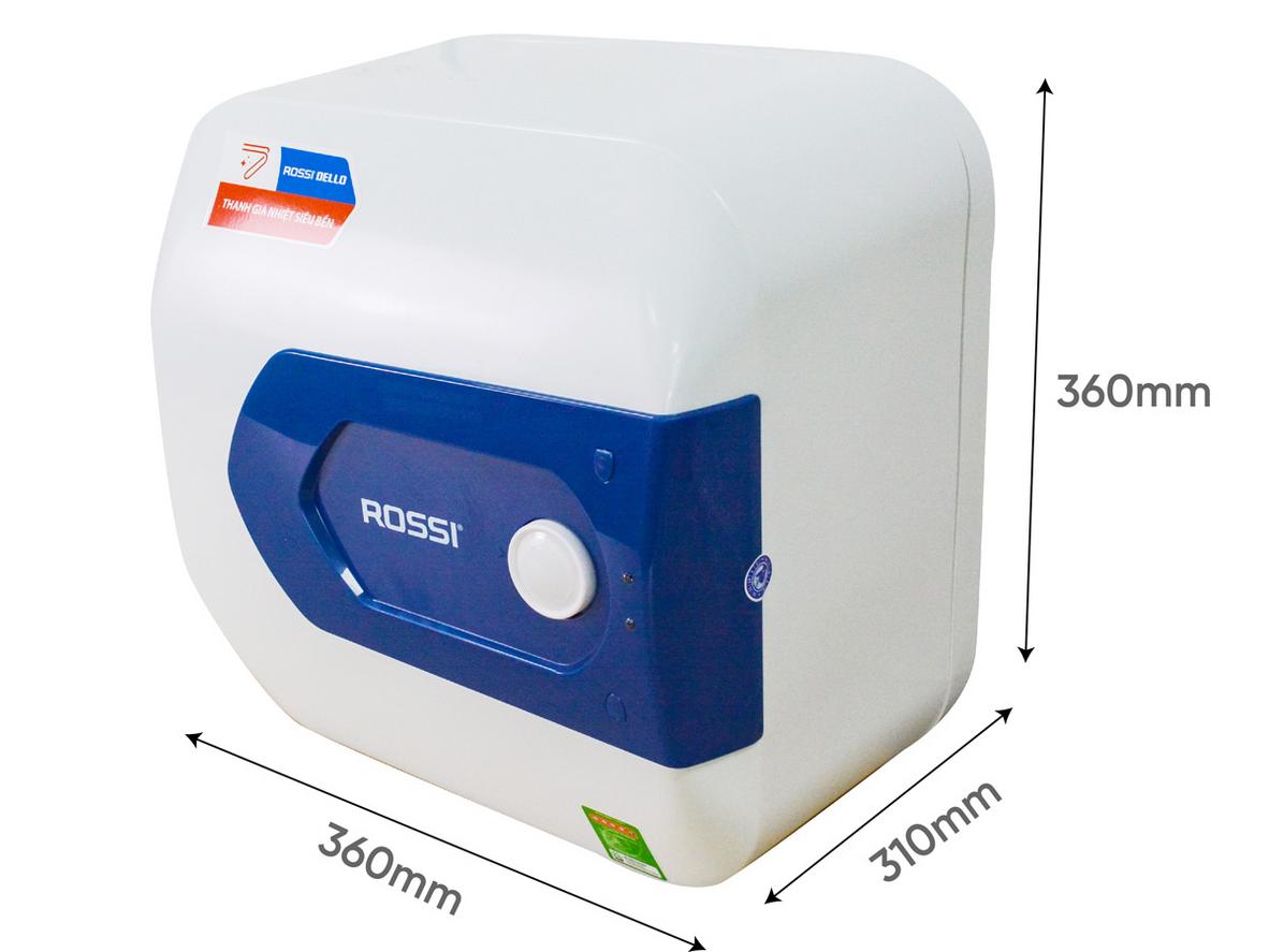 Dung tích 15 lít đáp ứng nhu cầu hằng ngày cho gia đình nhỏ.
