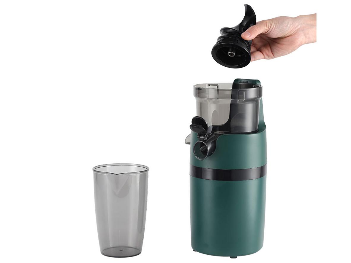 Ống nạp lớn giúp sơ chế nhanh hơn.