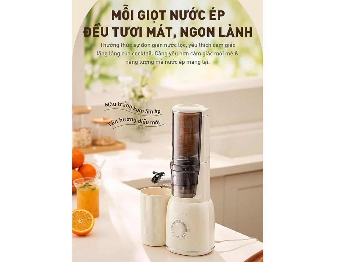 Ống tiếp nguyên liệu 80mm giúp giảm thao tác cắt gọt.