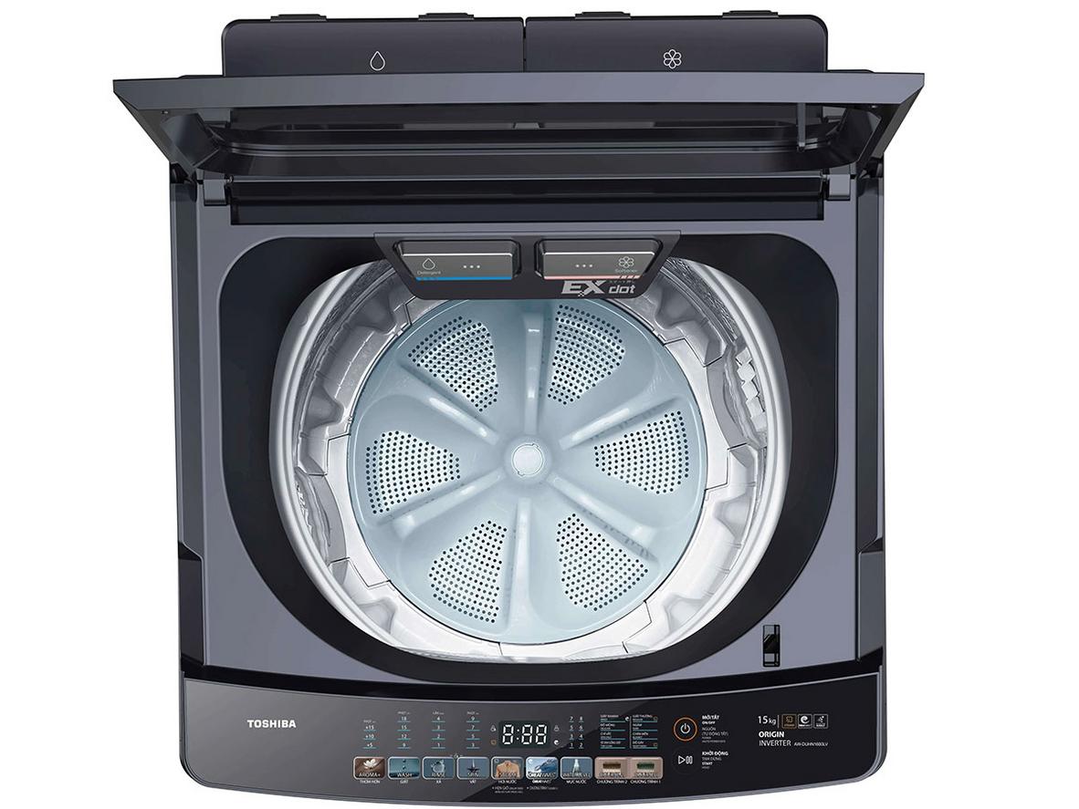 Origin Inverter và truyền động trực tiếp giúp máy vận hành êm, ổn định và tối ưu điện năng.