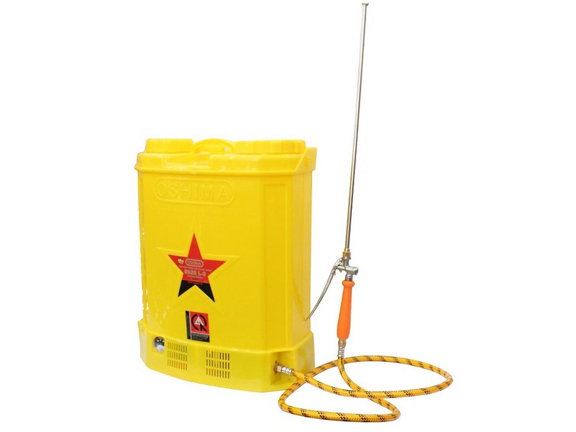 Dung tích 20 lít giúp làm việc lâu hơn và giảm số lần châm dung dịch.