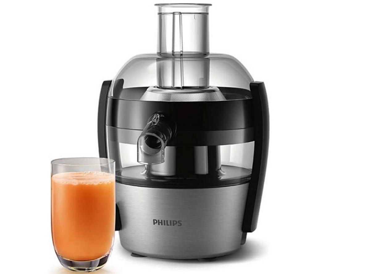 Công suất 500W giúp ép nhanh và tiện hơn.