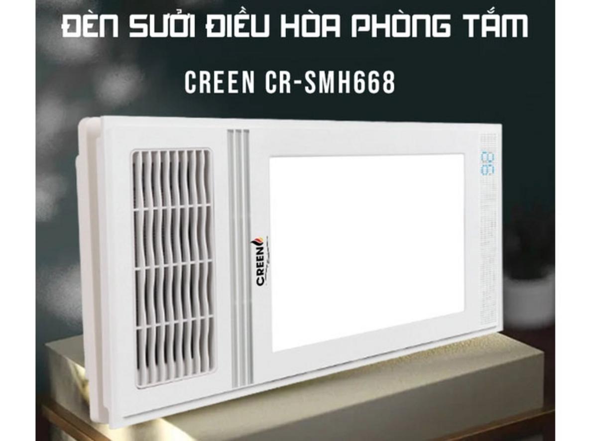 Công nghệ PTC ceramic giúp Creen CR-SMH668 làm ấm nhanh và ổn định.