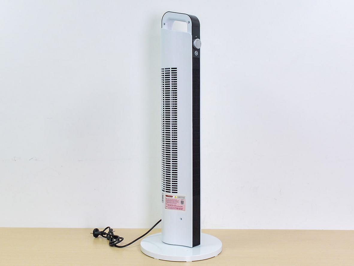 PTC ceramic giúp máy làm ấm nhanh và ổn định hơn trong phòng kín.