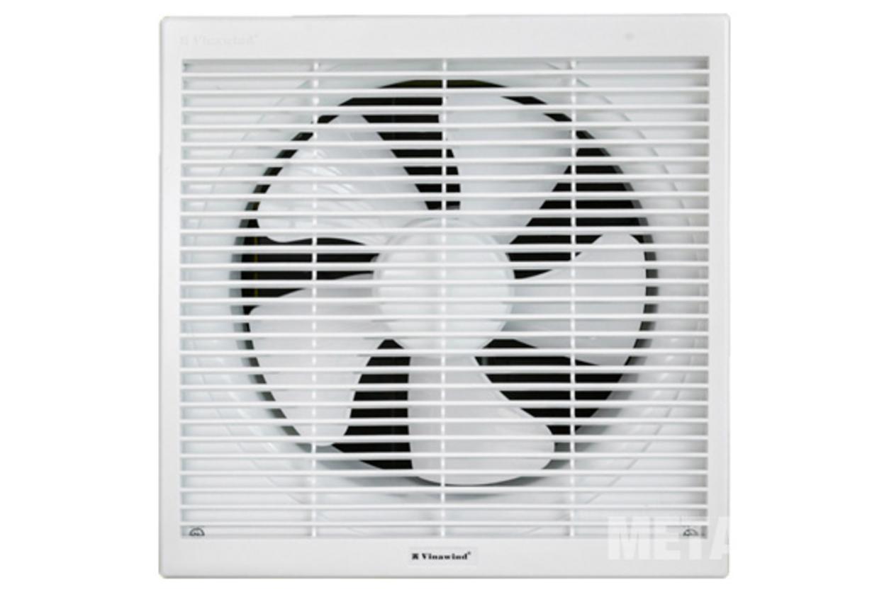 Cấu hình 5 cánh, sải cánh 250mm giúp quạt hút khí tù đọng ổn định hơn.