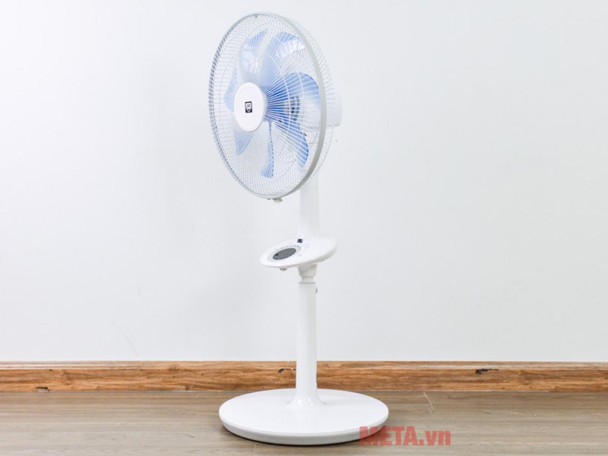 Tổng quan Quạt đứng 7 cánh, 24 cấp độ gió, tạo ion khử mùi SHE35ST1901SSF