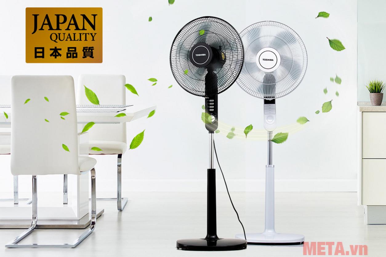 3 mức gió và hẹn giờ tiện lợi
