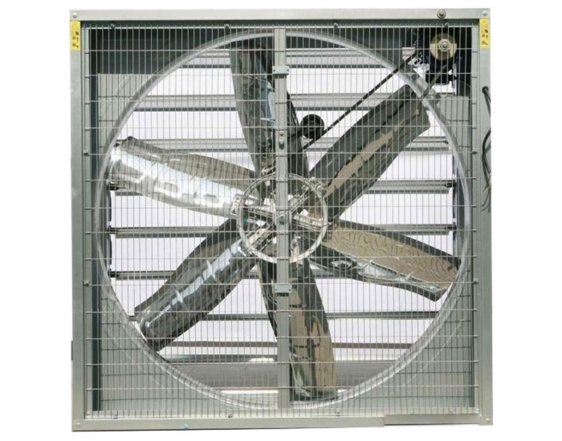Tổng quan Quạt hút công nghiệp vuông HAIKI 1380x1380x400mm