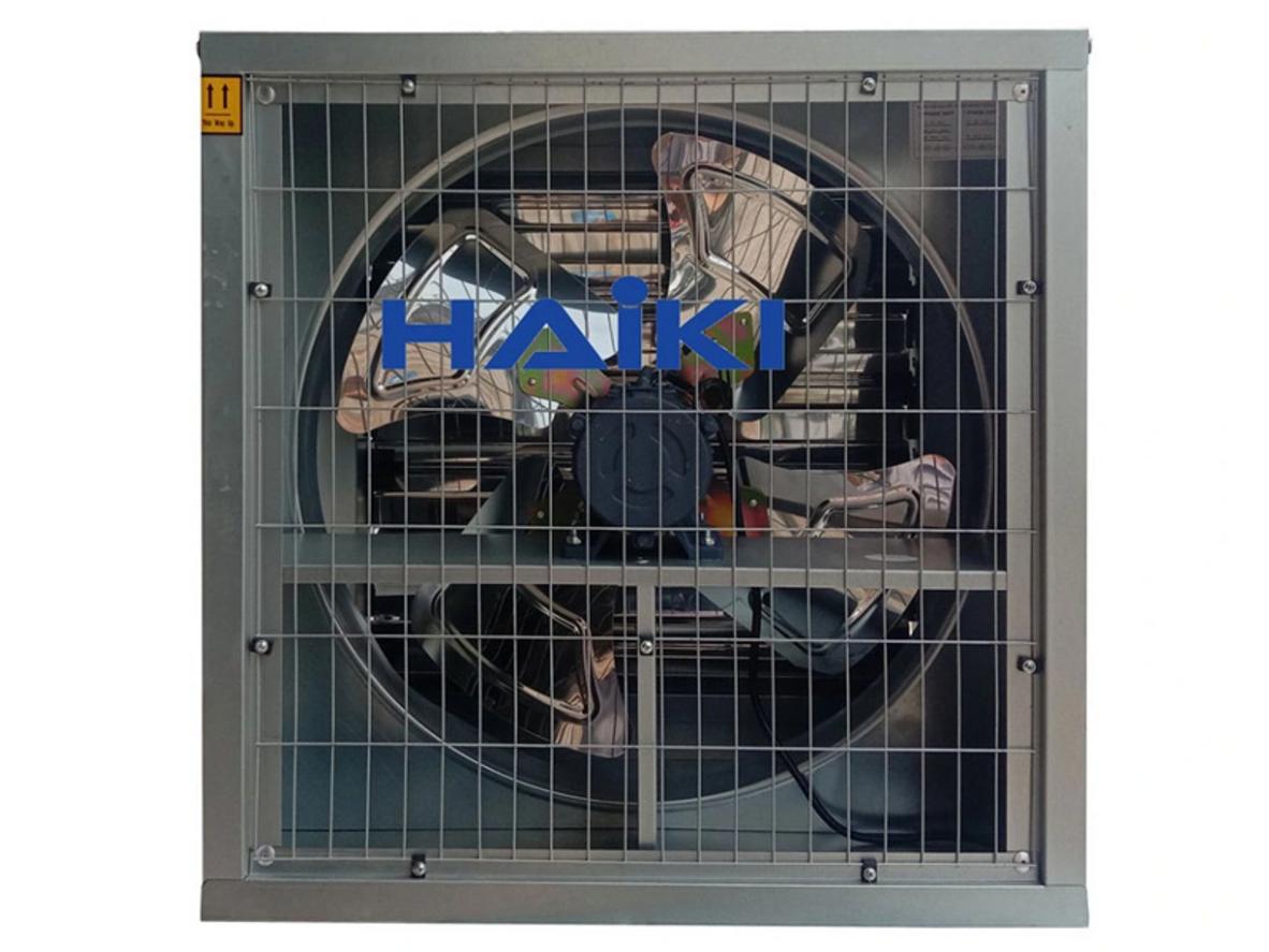 Tổng quan Quạt hút công nghiệp vuông HAIKI LF 800x800x400