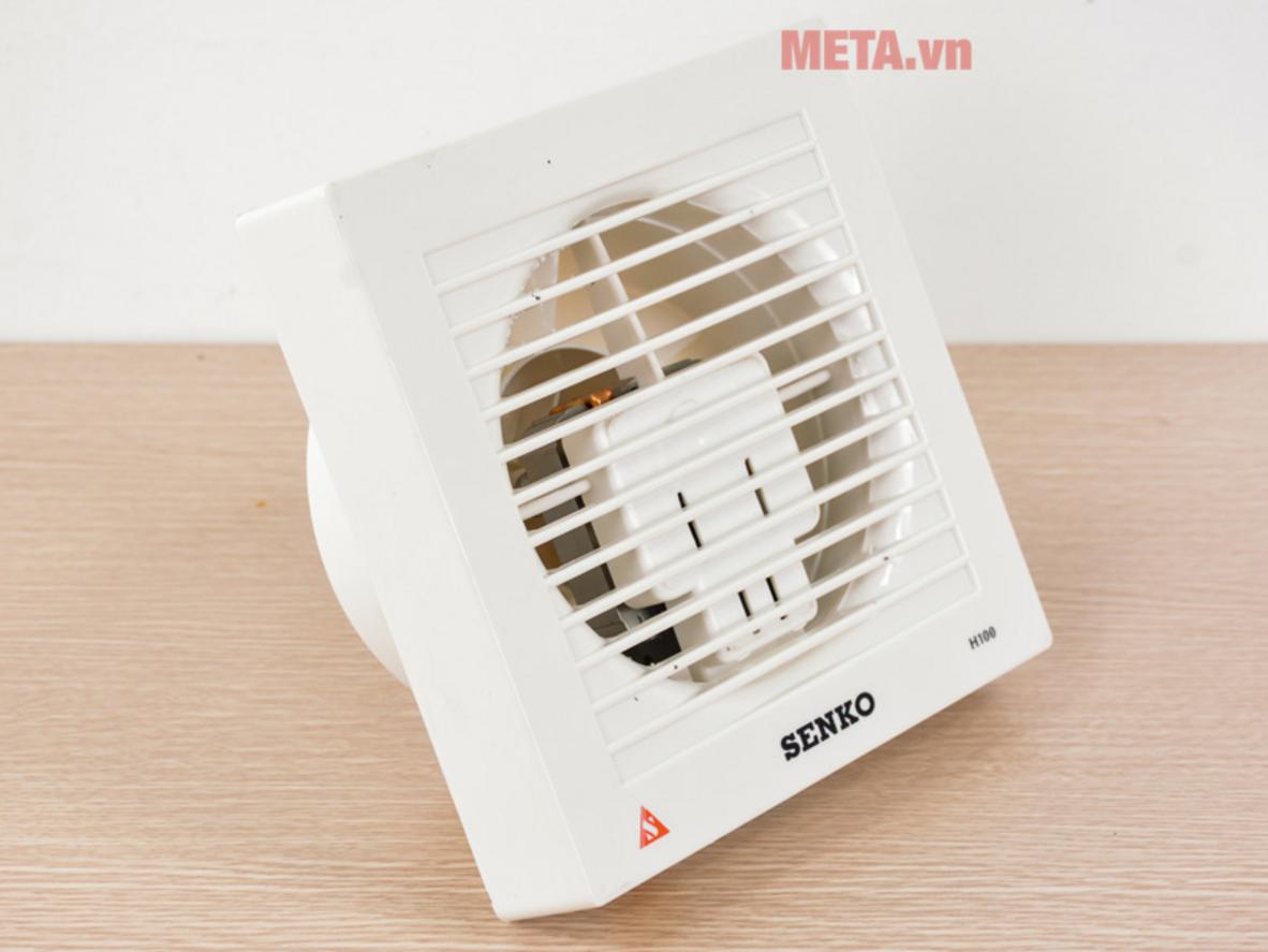 Tổng quan Quạt hút gió âm tường Senko H100