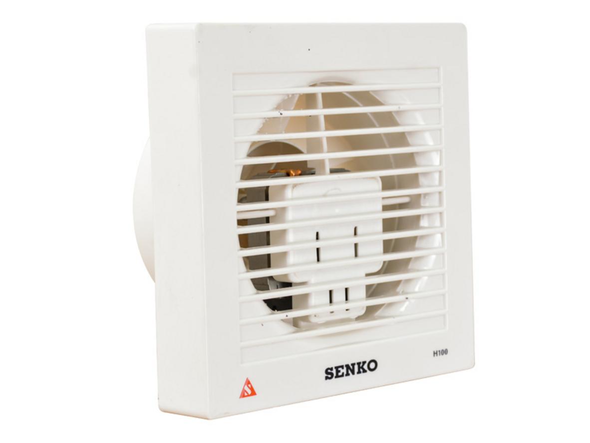 Tổng quan Quạt hút gió âm tường Senko H100
