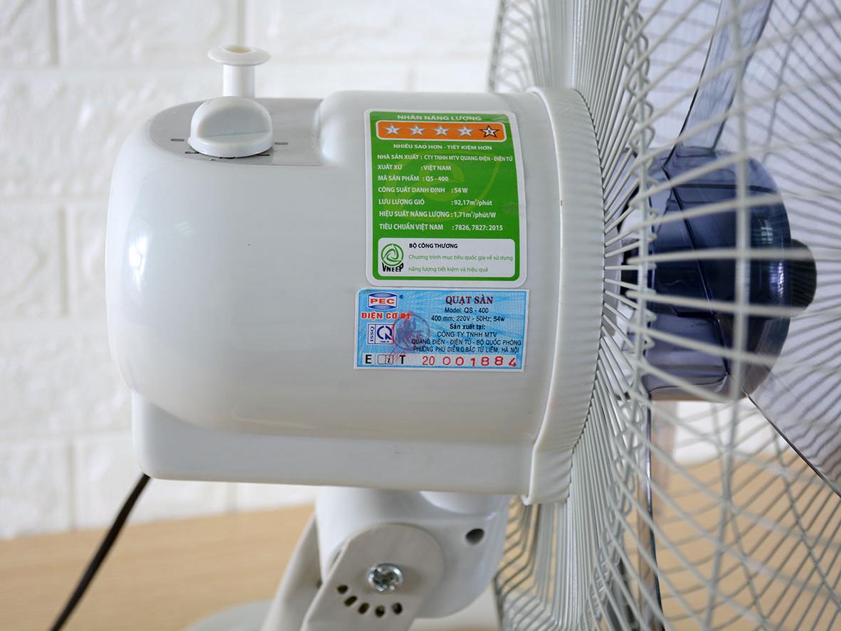 QS400 phù hợp nhiều không gian cần làm mát nhanh và vận hành đơn giản.