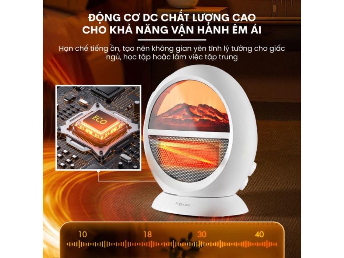 FH09 phù hợp với phòng nhỏ, gia đình có trẻ nhỏ và dân văn phòng.