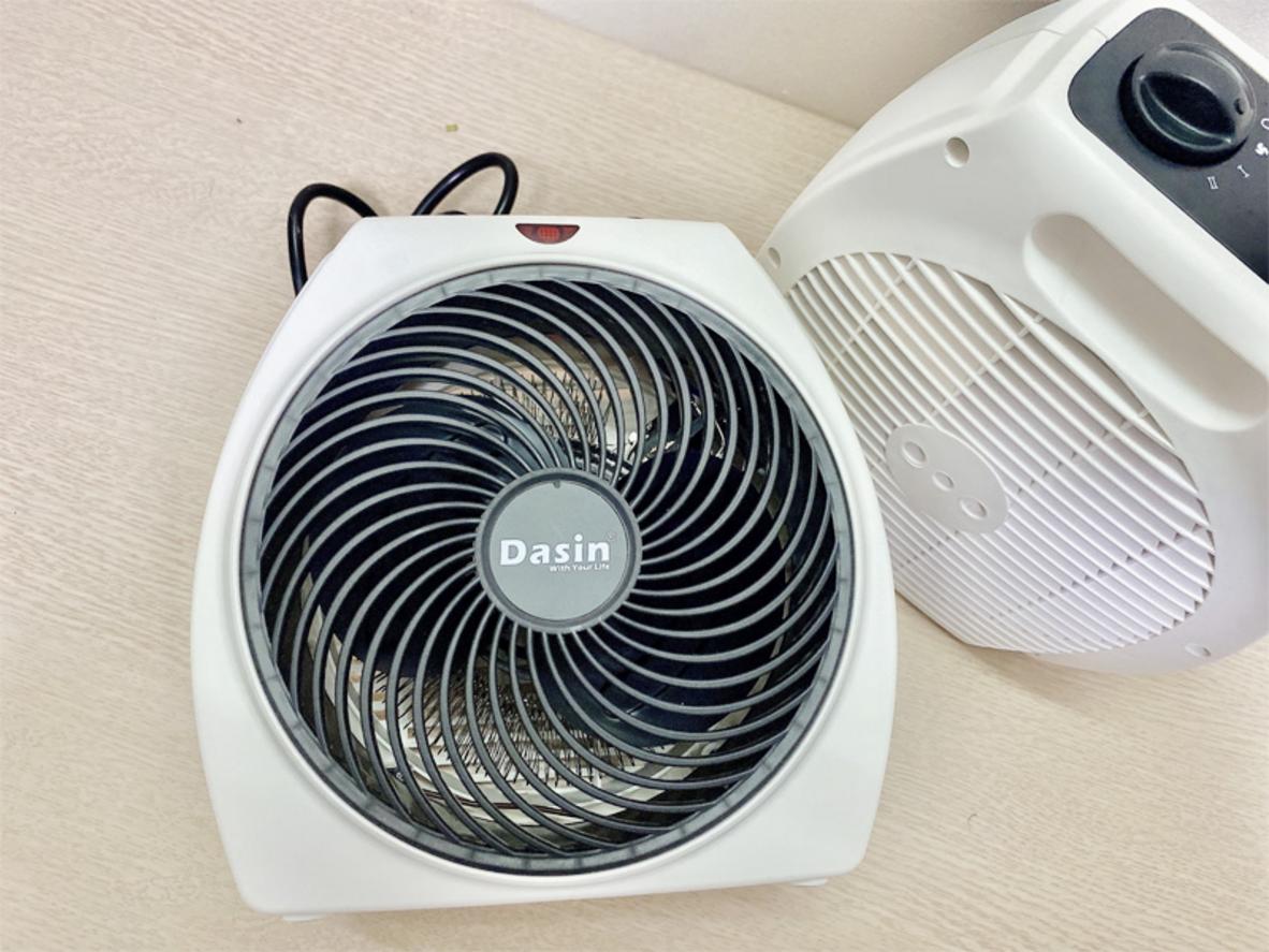 Công suất 1830W - 2200W giúp làm ấm nhanh trong không gian nhỏ.