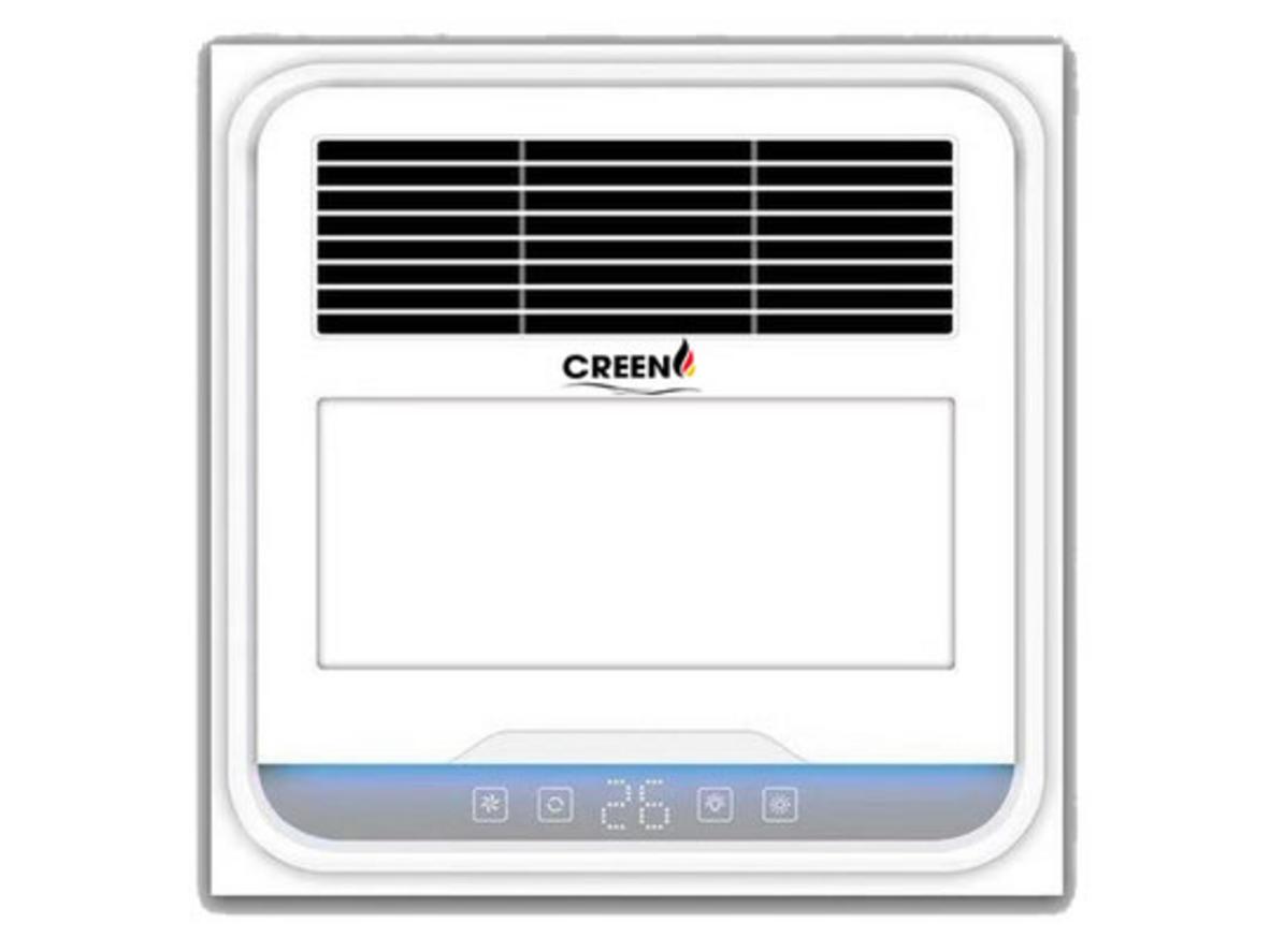 Creen CR-SMH635 nổi bật với thiết kế âm trần gọn đẹp và 4 chức năng trong 1.