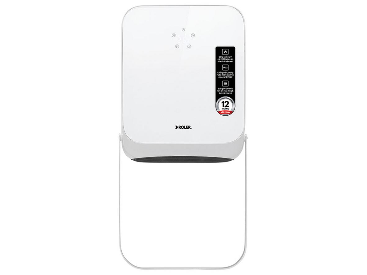 Roler RL-2116GW: sưởi ấm nhanh, an toàn cho phòng tắm gia đình.
