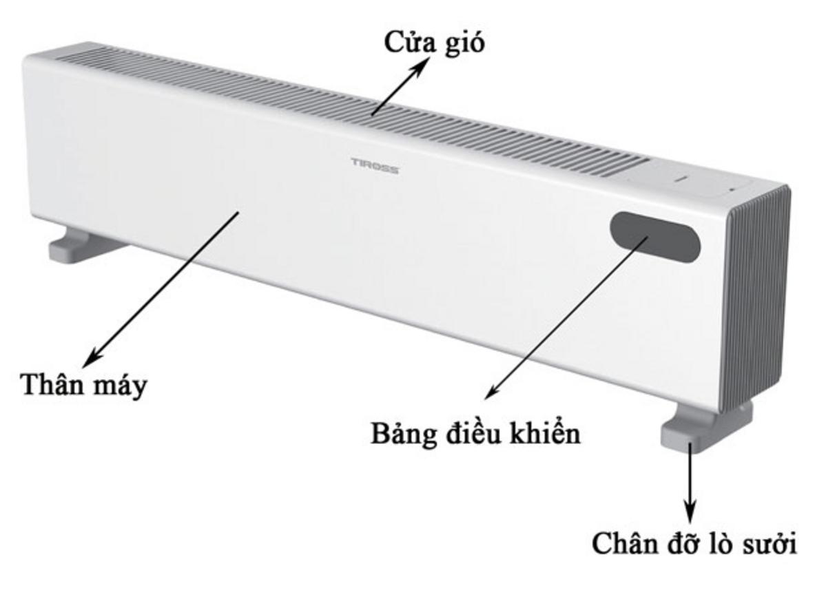 Các tính năng chính giúp TS9447 sưởi nhanh và dùng an toàn hơn.