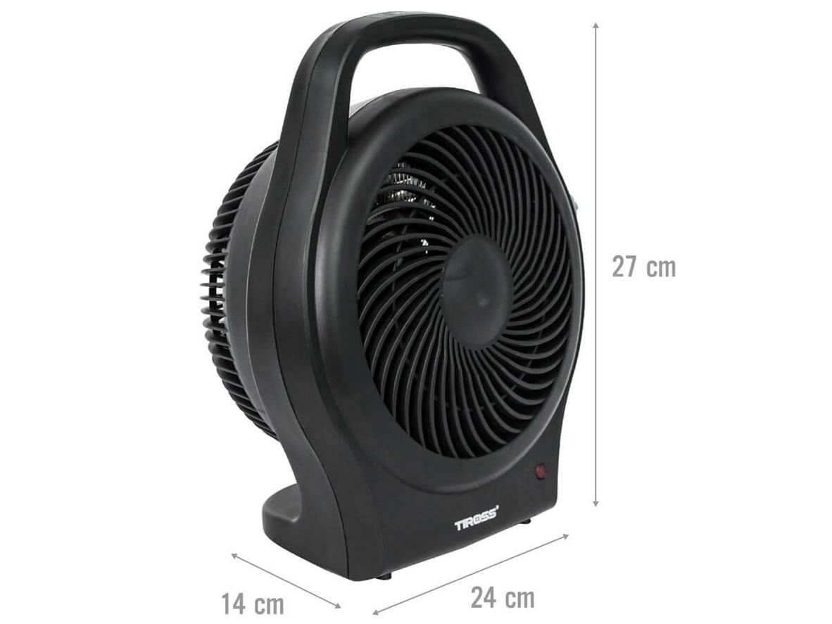 Tiross TS9441 phù hợp cho phòng nhỏ cần làm ấm nhanh và dễ di chuyển.