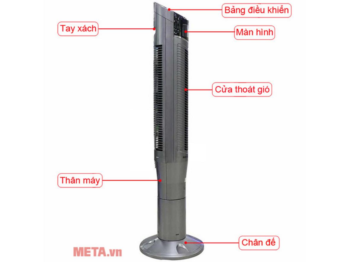 Thiết kế tháp đứng giúp tối ưu diện tích và tăng tính thẩm mỹ.