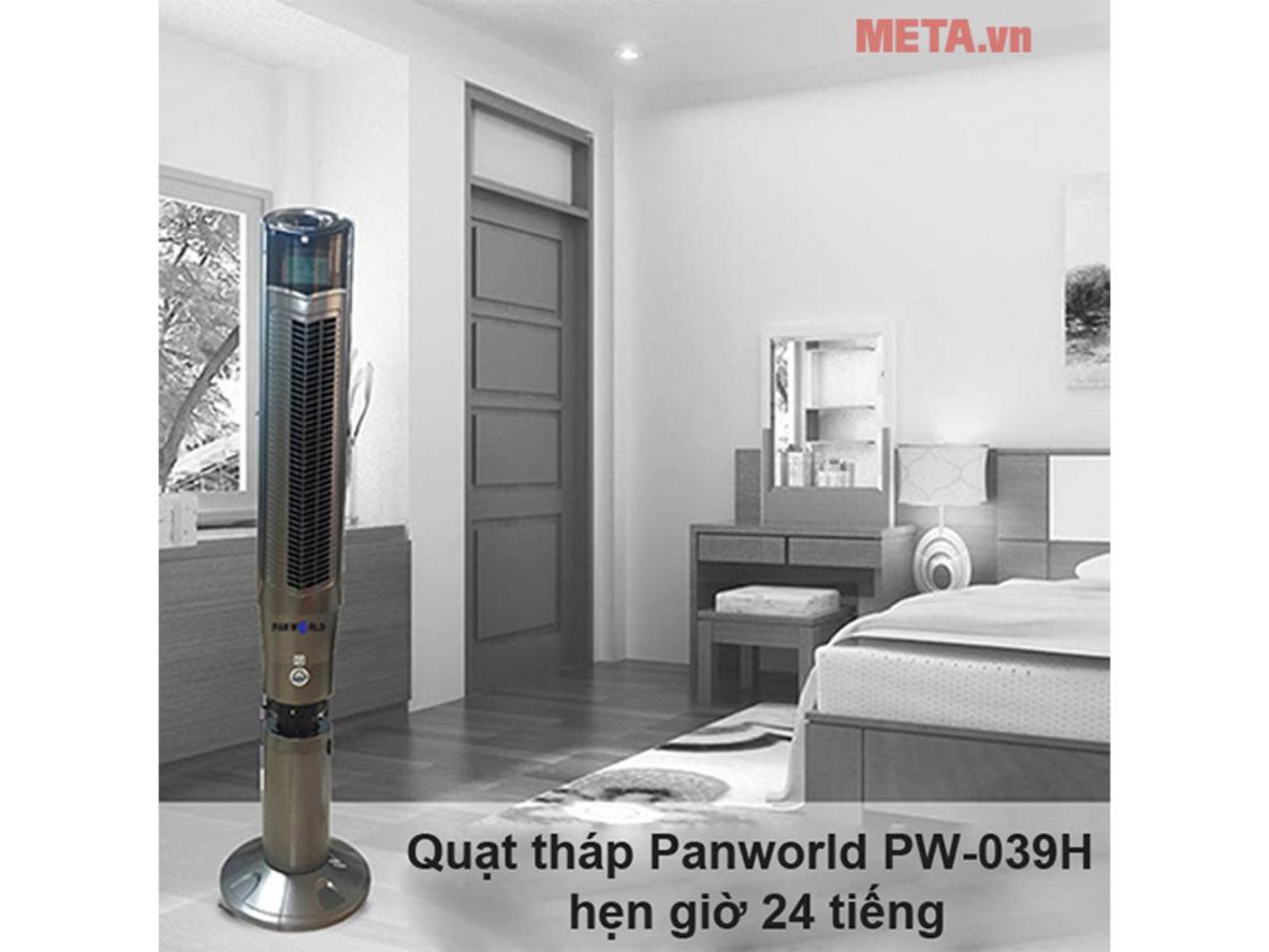 Ion và hẹn giờ 24 giờ hỗ trợ dùng quạt thoải mái hơn vào ban đêm.