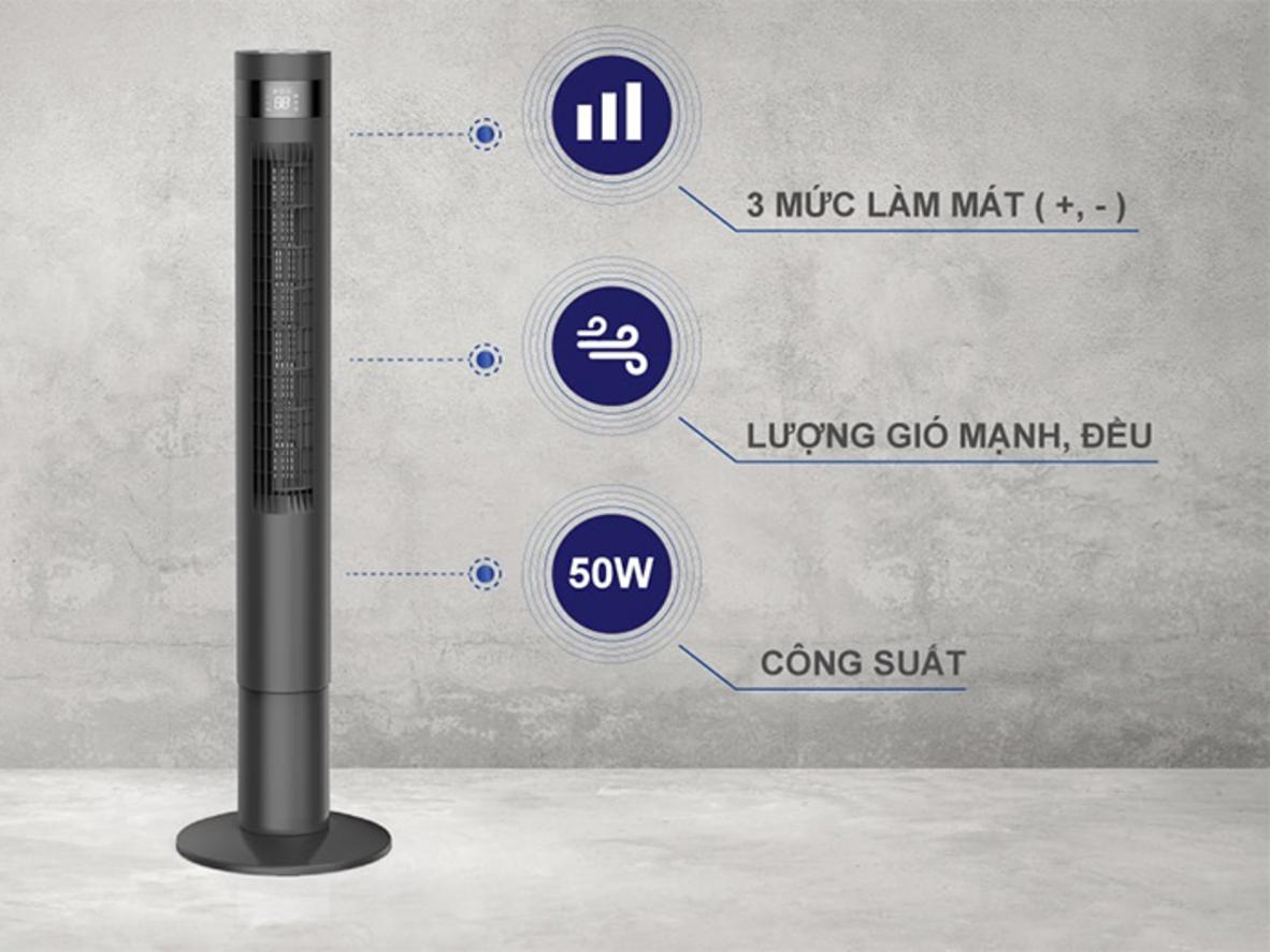Hẹn giờ 12 tiếng giúp dùng ban đêm tiện và an tâm hơn.