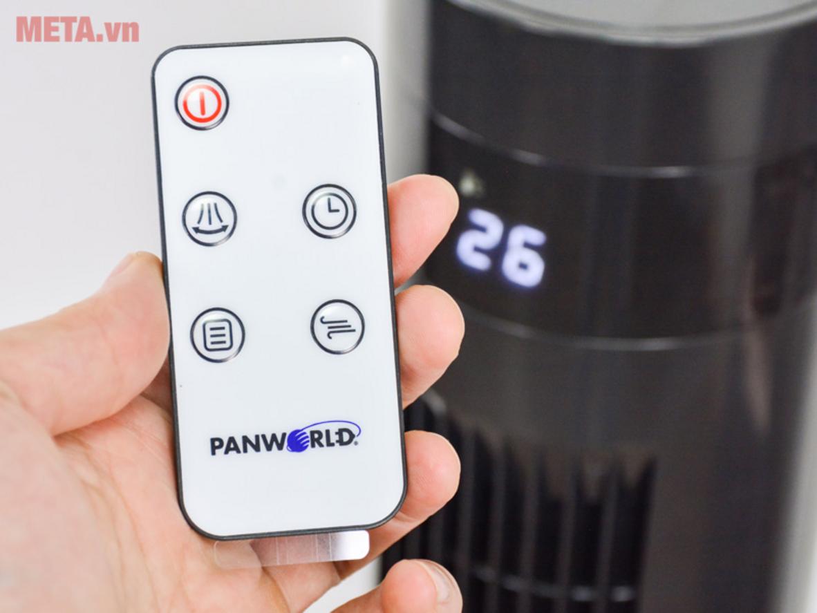Quạt tháp Panworld PW-979 (PW-8207B) gọn đẹp, phù hợp phòng ngủ và không gian nhỏ.