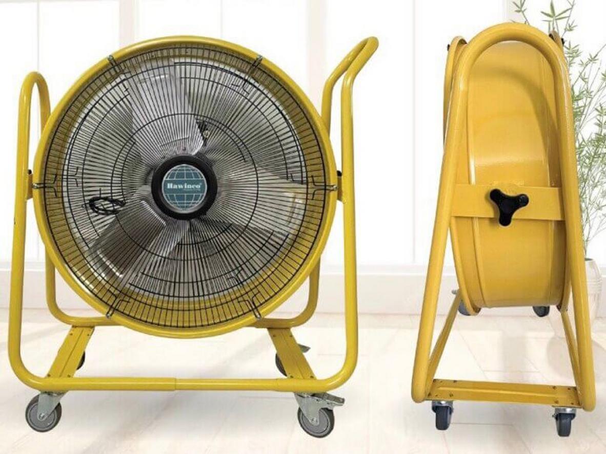 Thiết kế cánh lớn và khung di động giúp HAC-60T phù hợp môi trường công nghiệp.