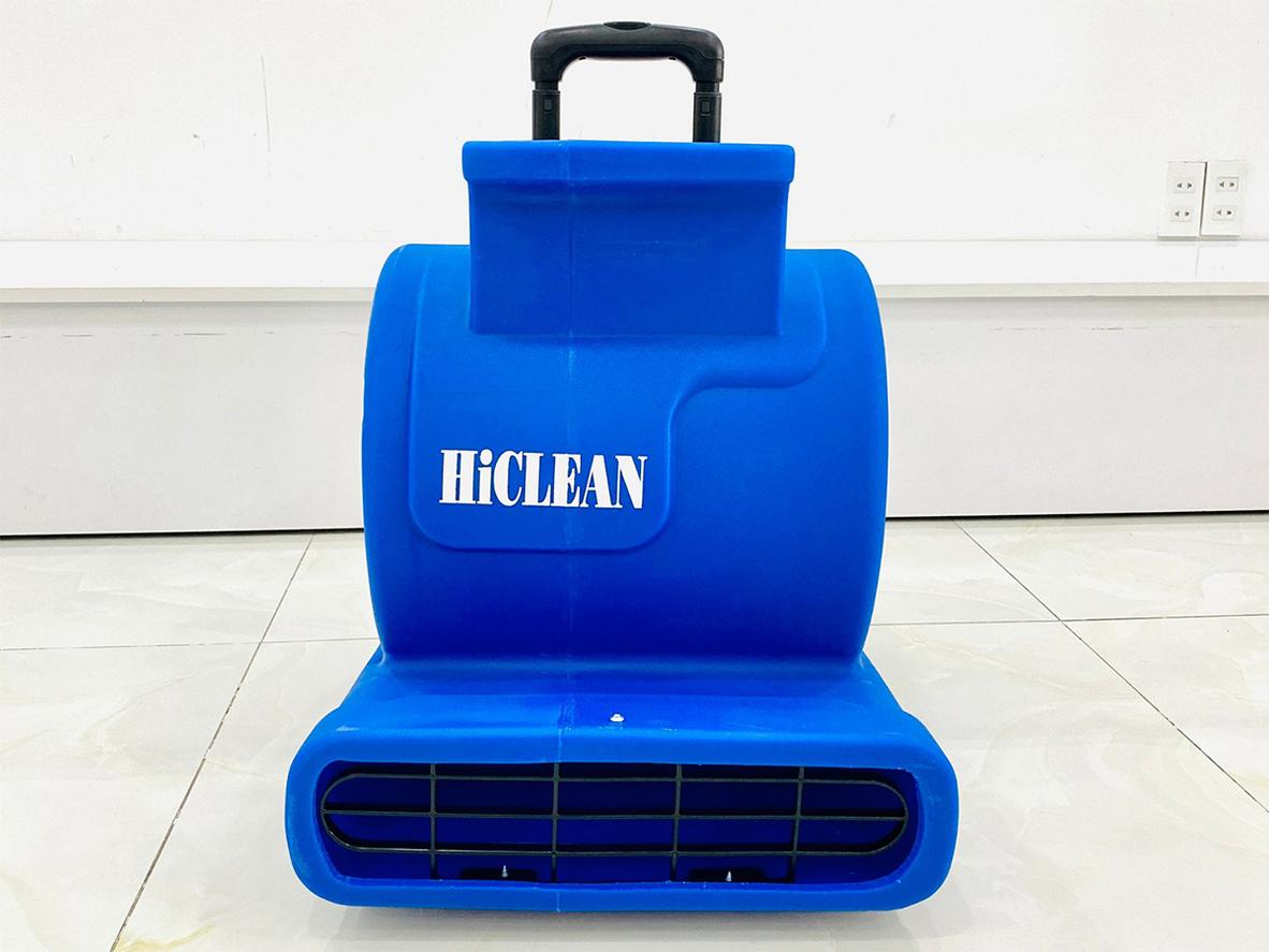 Quạt thổi thảm HiClean HC535A hỗ trợ làm khô nhanh sàn và thảm cho môi trường dịch vụ.