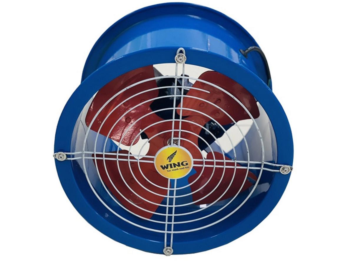 Quạt thông gió công nghiệp Wing TM 600-4 380V cho nhà xưởng và kho hàng.