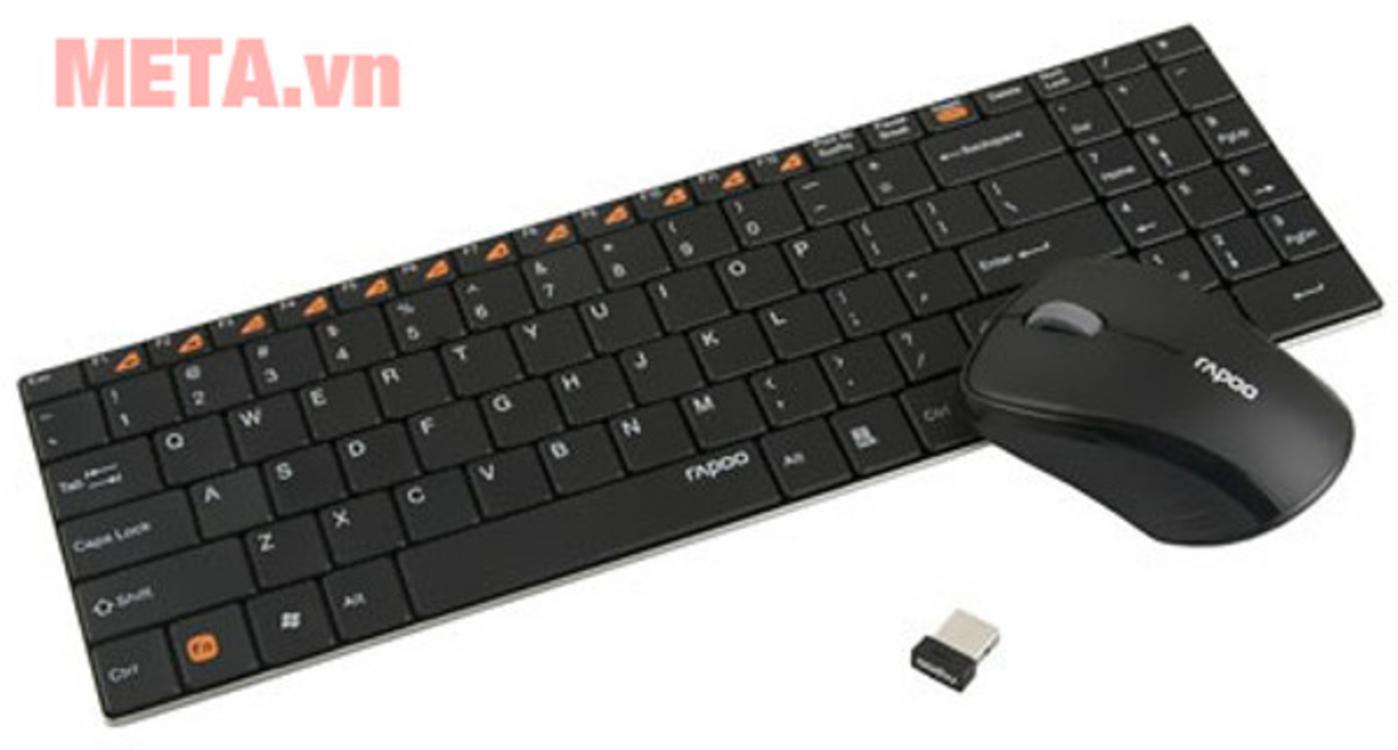 Kết nối 2.4GHz qua Nano USB cho trải nghiệm cắm là dùng nhanh.