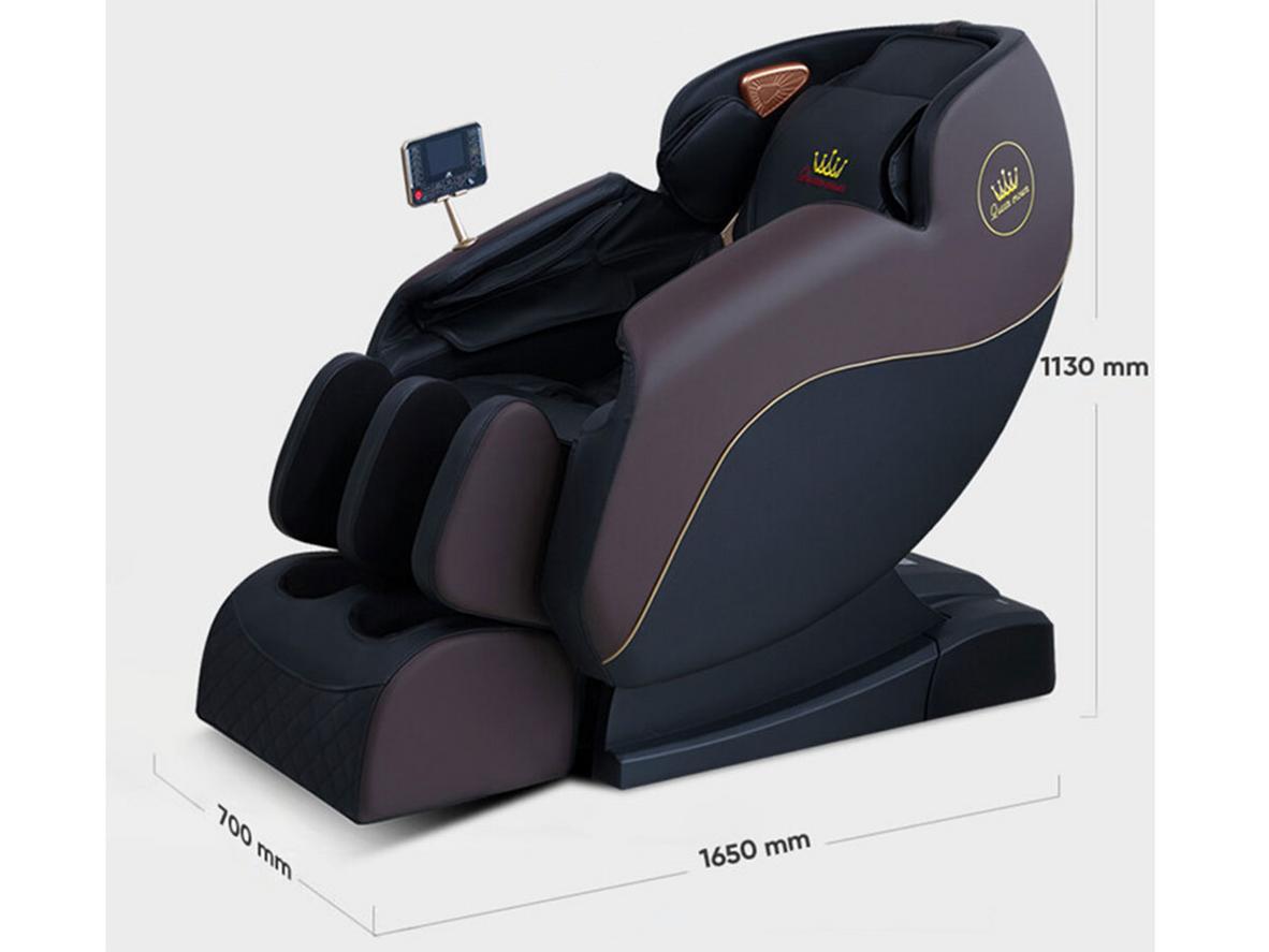 Thanh ray SL dài 140cm giúp massage phủ rộng.