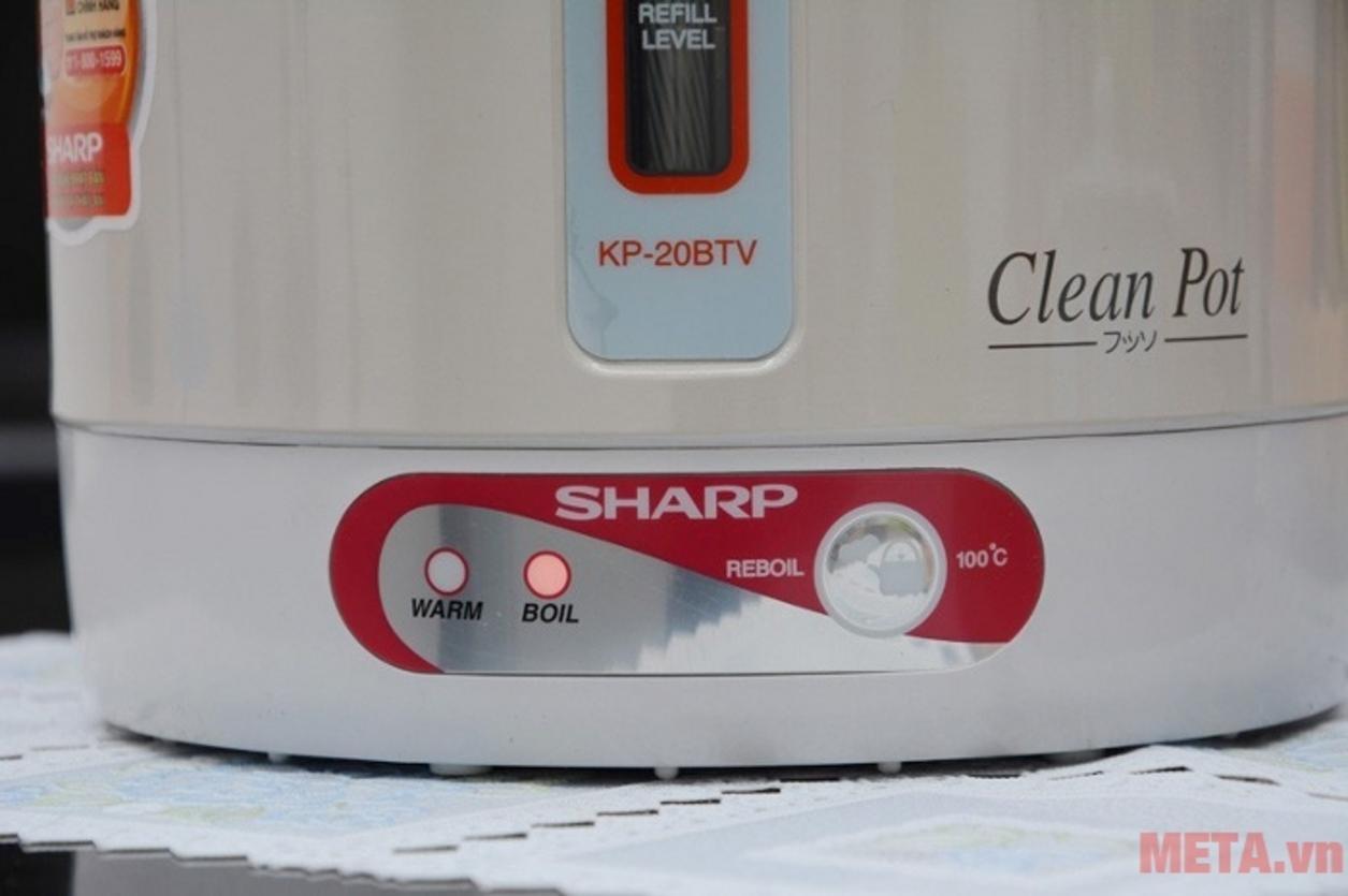 Sharp KP-20BTV nổi bật ở khả năng dùng tiện và gọn trong không gian nhỏ.