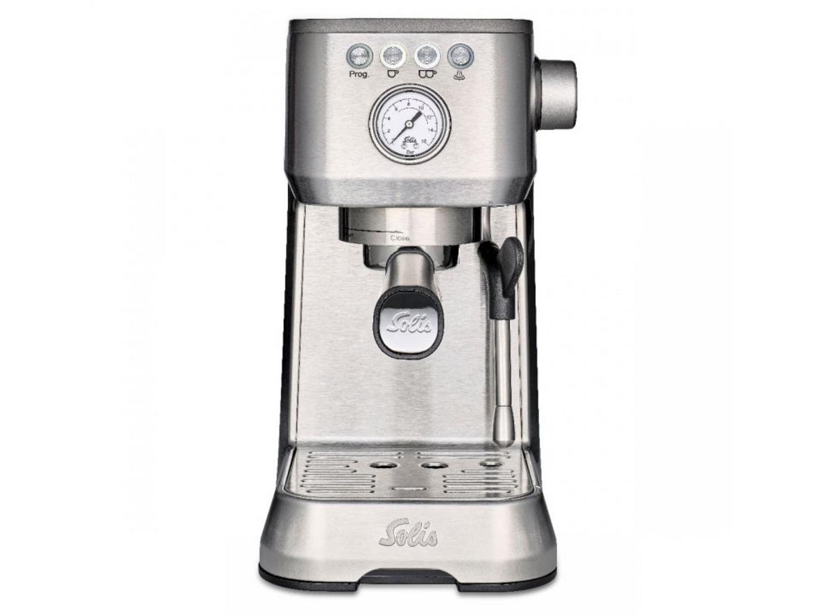 Thiết kế nhỏ gọn nhưng tích hợp PID, pre-infusion và vòi đánh sữa chuyên nghiệp.