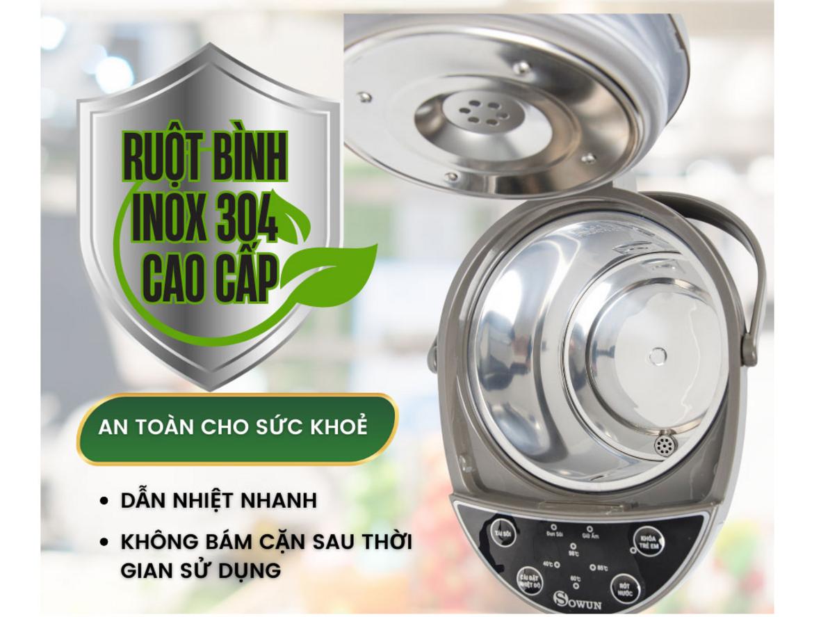 Khóa trẻ em và 2 cách lấy nước giúp dùng an toàn, tiện lợi hơn.